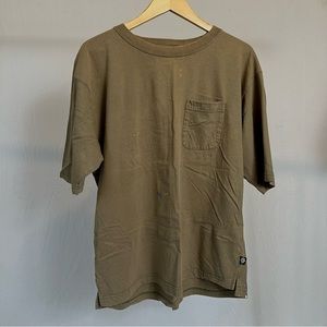 green seattle cotton works tee